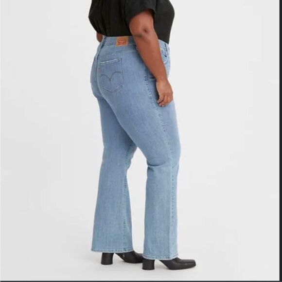 315 SHAPING BOOTCUT mid rise JEANS (PLUS SIZE)  size 18 W misses from 2015 NWT - Picture 1 of 13